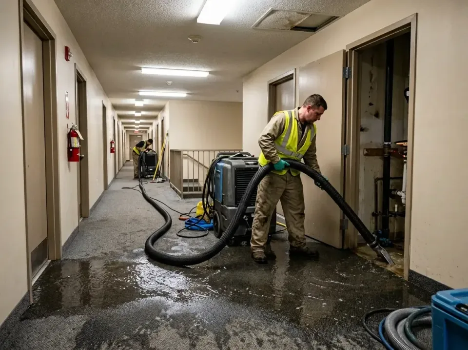 multi-unit-apartment-hallway-f-005 — frequently asked questions, Emergency Burst Pipe Water Extraction & Removal in Marrero,…